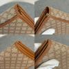 Used Celine Macadam Pattern Long Wallet Bifold Wallet Beige cw520