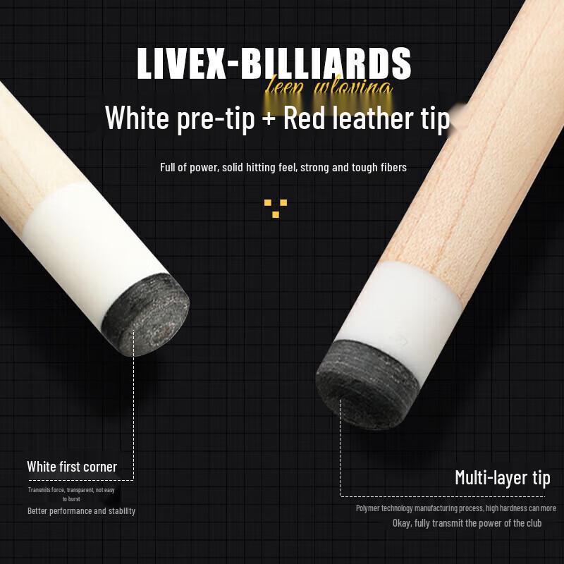 LIVEX Professional Billiard Cue Stick