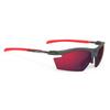 RUDYPROJECT RYDON Sports Graphite Polar 3FX HDR Red Sunglasses, Frame, Multi-Laser Lens, SP536298-0001