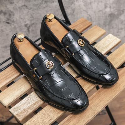 Fashion Size 38-47 Classic Men Loafers Luxurious Casual Comfortable Fashionable Small Leather Shoes Business Office Brand Shoes Men