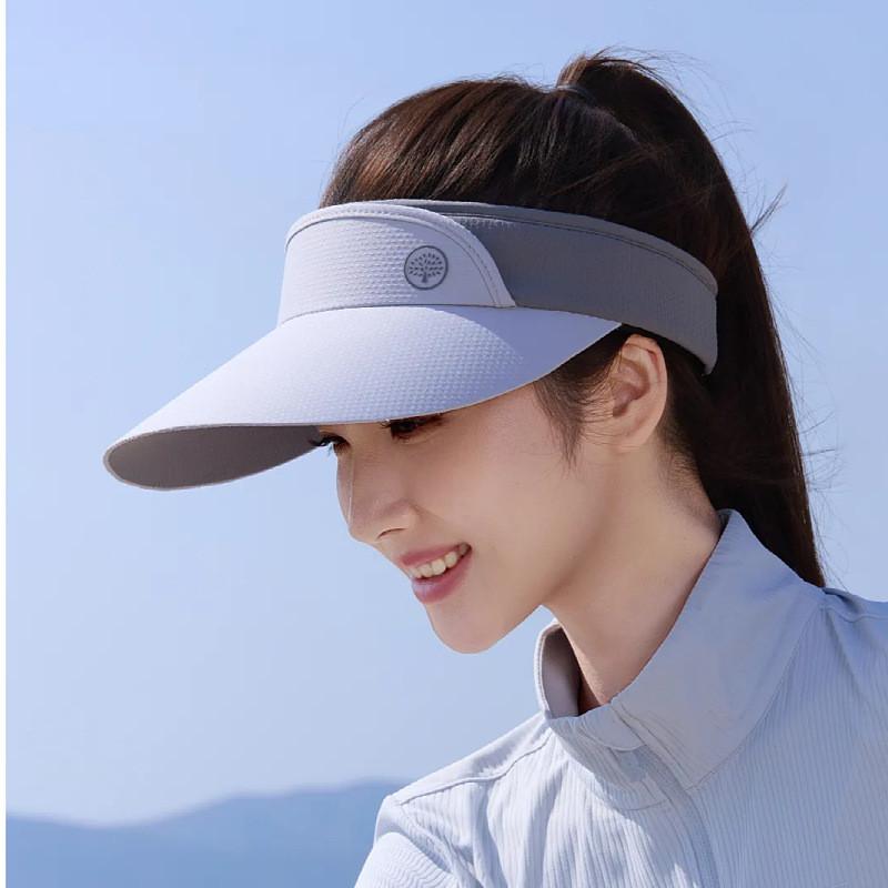Summer Sun Protection Hat With Letter Embroidery For Outdoor Running And Cycling Enthusiasts