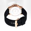 BERNY Watches for Men Luminous Casual Sport Quartz Men's Watch Waterproof Wristwatch Soft silicone Strap Brass Case Easy Read