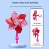 Seven-Color Rotating Pinwheel Pendant for Children's Bike or Stroller