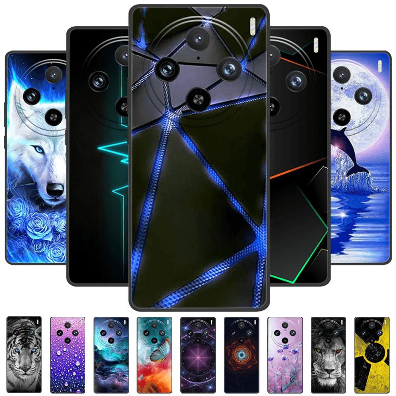 Do etui Vivo X200 5G V2415A Ochrona obiektywu Silikonowe TPU Modne Pokrowce na Telefon Do VIVO X 200 Pro Capa X200Pro mini Osłony Zderzakowe