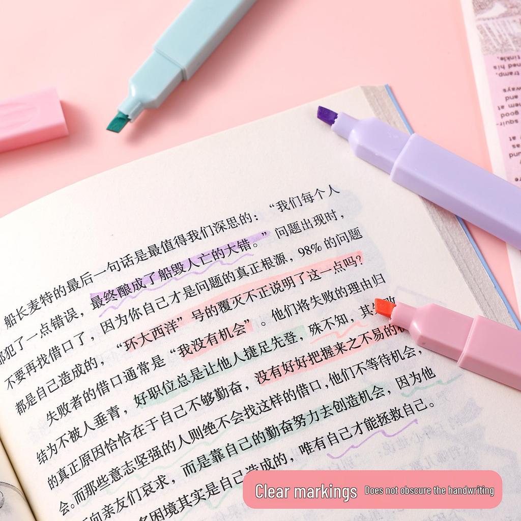 Sweet Style Soft Tip Fluorescent Board Pen for Eye-Friendly Doodles and Student Notes