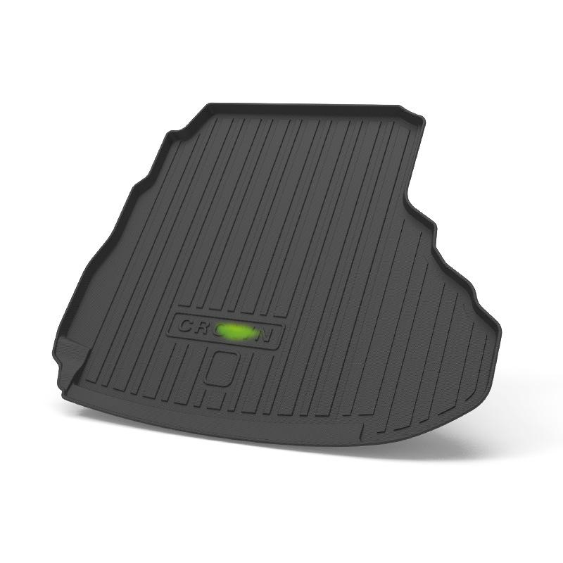 2021 Toyota Crown Overseas Trunk Mat: TPE Waterproof, Eco-friendly Car Rear Floor Mat.
