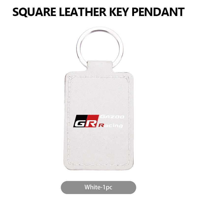 

For Toyota Fashion Car Keychain Metal Keyring Key Pendant Gifts Camry Highlander C-HR Hilux Vios Rav4 Prius Yaris TRD