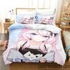 3D Print Anime Nyatasha Nyanners Duvet Cover Set King Queen Double Full Twin Single Size Kids Teens Bedding