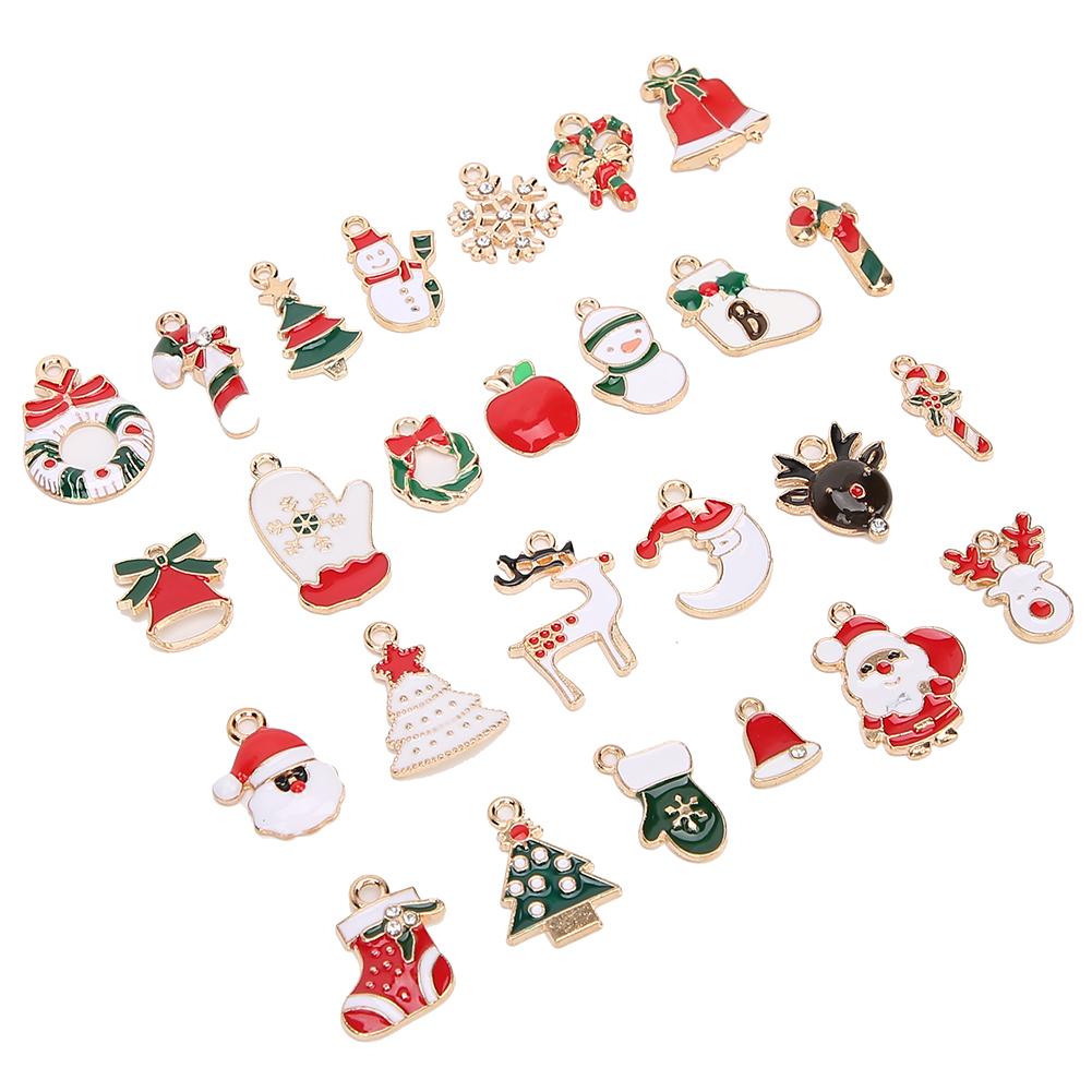 

DIY Pendants Accessories Alloy Colorful Oil Drip Bracelet Jewelry Making Supplies(26pcs styles)