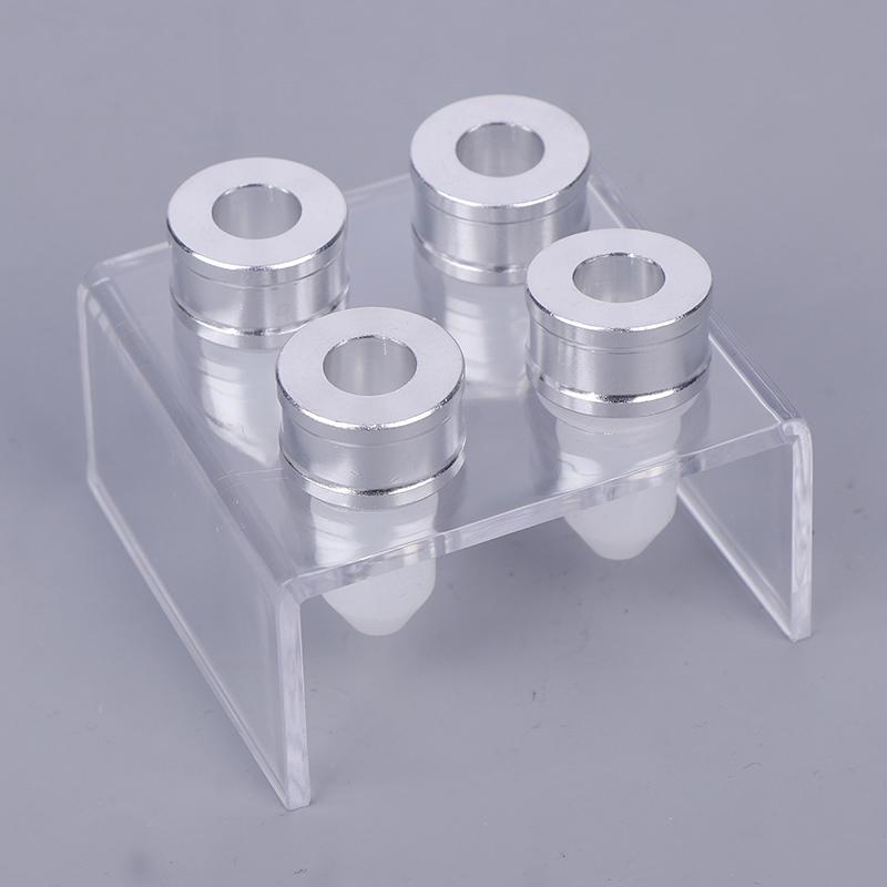 4 Cavities Simple Design Diy Makeup Cosmetics Lipstick Mould Silicone Lipstick Mold Making Tool