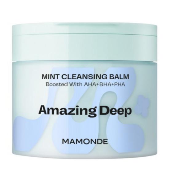 

MAMONDE Amazing Deep Mint Cleansing Balm – AHA BHA PHA Deep Pore Cleanser180ml Cleansing Balm 1