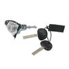 Front Left Hand Door Lock Cylinder with 2 Keys Replacement for Veloster 2012-2017 Compatible with OE# 81970-2VC00 819702VC00