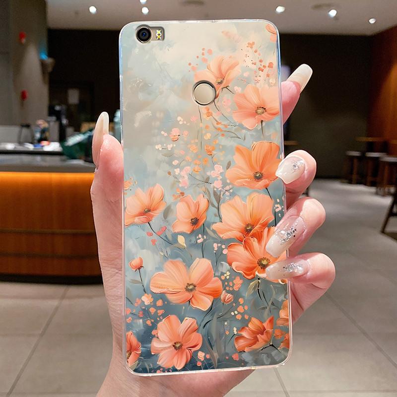 For Xiaomi Mi Max Case Luxury Fashion Butterfly Flower Clear Soft TPU Silicone Back Cover For XiaomiMax Mi Max 1 Max1 Phone Case