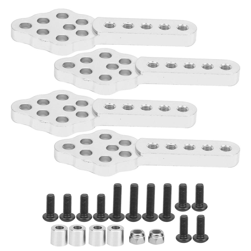 4pcsCelsiusset RC Car Damping Mount Base Plate Angle Height for 1Celsius10 Crawler