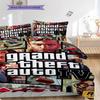 Grand Theft Auto V Urban Chaos Threepiece Set 1 Duvet Cover 2 Pillowcase Without Core Soft And Comfortable Christmas Birthday Gift
