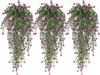 77CM Artificial Hanging Flower False Rattan Willow Rattan Flower Artificial Hanging planta for Home Garden Wall Decoration