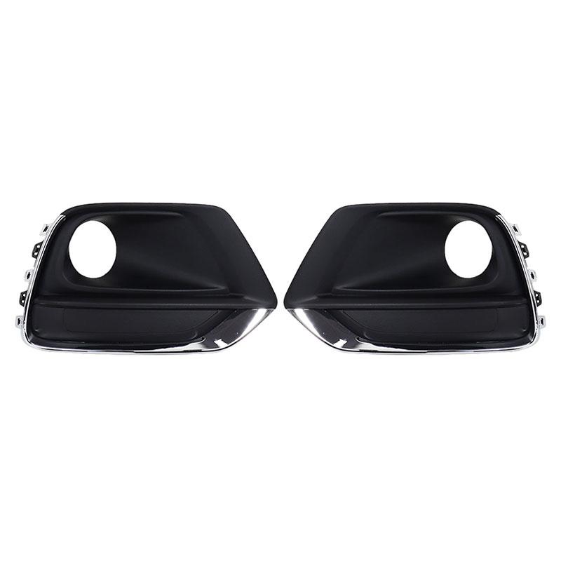 For Chevrolet Trax Tracker 2017-2019 Front Bumper Fog Light Cover Frame Signal Lamp Daytime Running Lamp Grille Auto Accessories