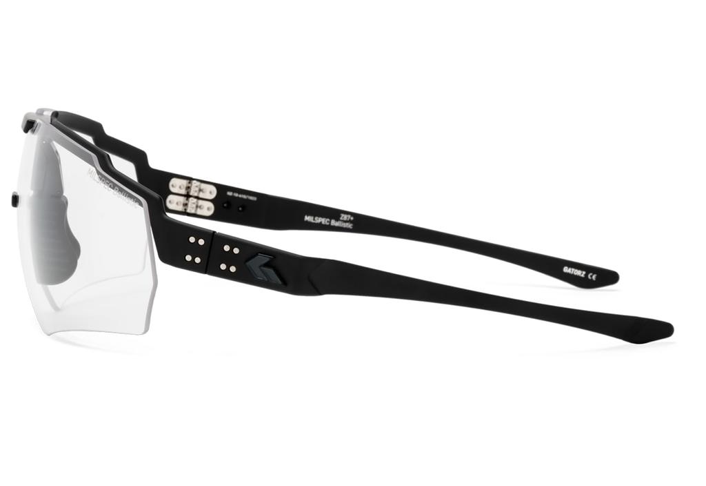 Ballistic Gators Blast Shield [GATORZ] ANSIz87.1+MILSPEC (Black, Photochromic)