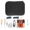 32Pcs Leather Craft Tools All In One Hand Sewing Kit Hand Made DIY Leather Goods Making Working Hand Sewing Tools