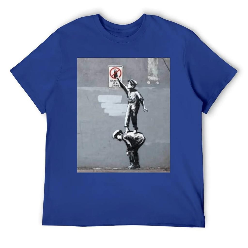 Graffiti Is A Crime Classic For Sale T-shirt Fresh Campaign  Cool Top Tee Unique Travel Eur Size