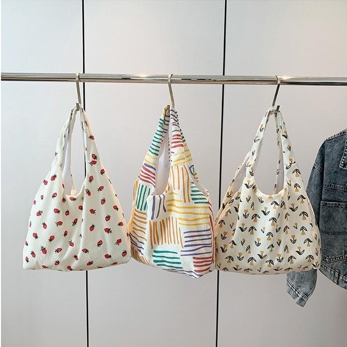 Trendy Large Capacity Fashion Tote Bag For Women Stylish Canvas Shoulder Bag