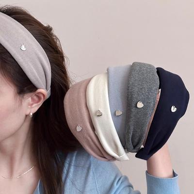 Stylish and Versatile Wide Headband for Women, Perfect for Autumn and Winter, Simple and Unique Hair Clips and Accessories.