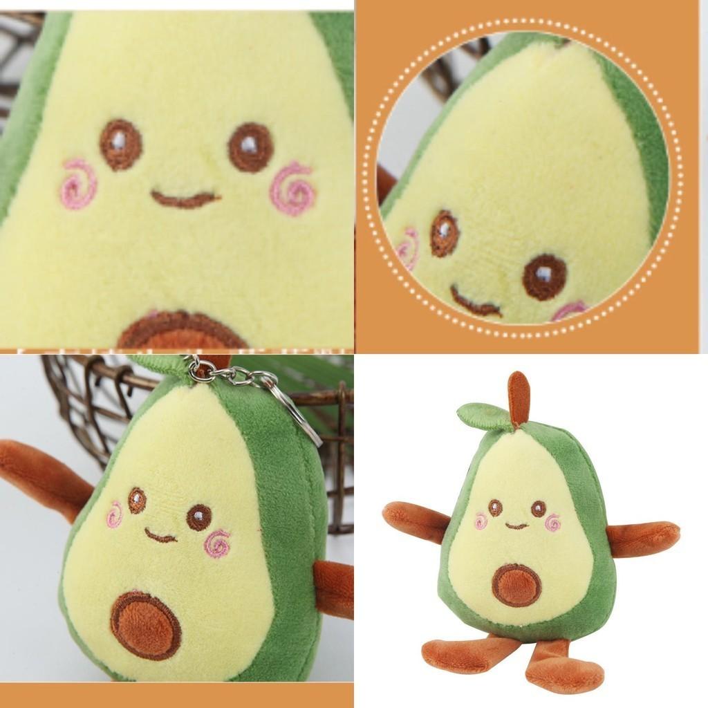 Cute Avocado Plush Toy Cartoon Fruit Doll Stuffed Toy Gift Factory