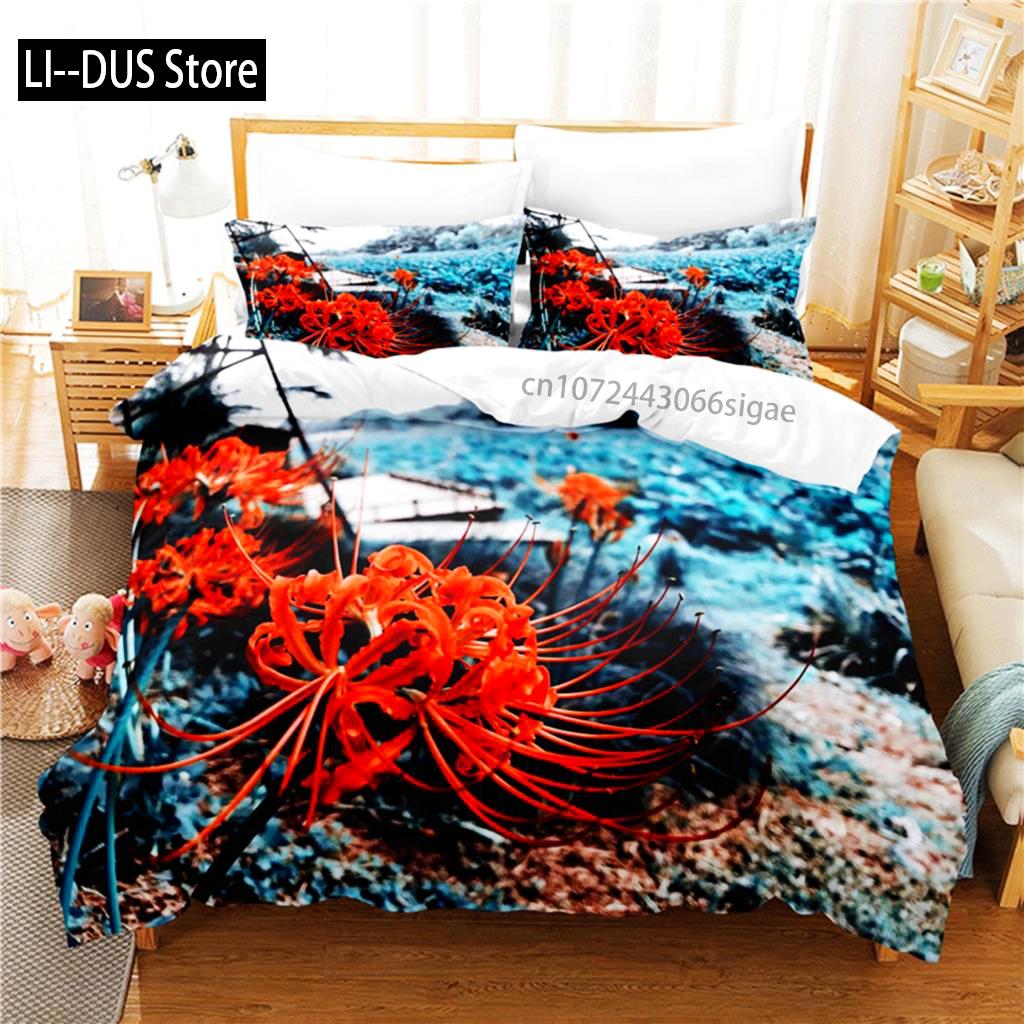 

Comforter Color World Bedding Set 3D Bedding Digital Printing Queen Size Bedding Set Fashion Design Comforter (quilt)-EU Single(135*200cm)3pcs