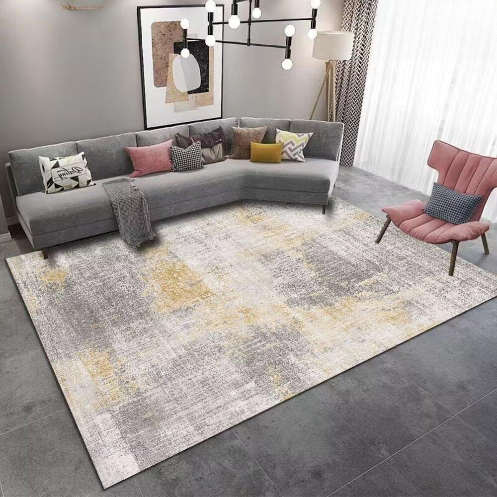 Nordic Abstract Carpet Living Room Ink Splash Area Rug Large Bedroom Decoration Home Rugs Washable Entryway Doormat Bath Mat