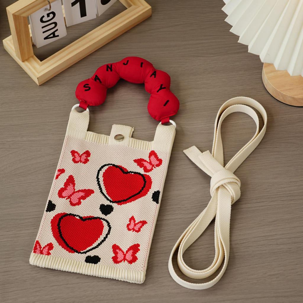 Geantă de telefon multifuncțională la modă în stil coreean: Geantă versatilă crossbody, de umăr și de mână pentru femei