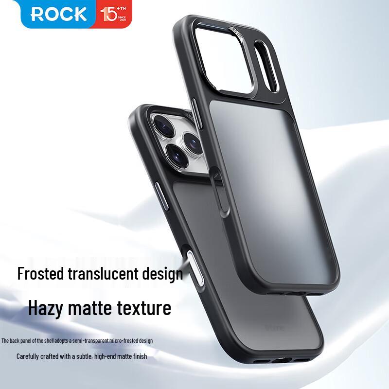 ROCK Frosted Anti-Fingerprint Case for iPhone 17 Pro Max