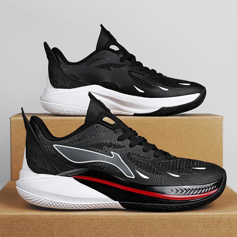 Spring and summer low-top basketball shoes Mesh Jaws actual basketball shoes Middle school students professional competition sports training shoes
