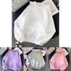 Women Ladies Hooded Oversize Jumper Long Sleeve Casual Sweatshirt With Floral Pattern In Multiple Colors