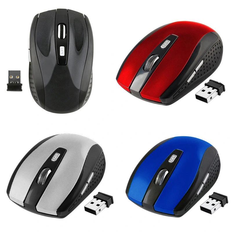 Wireless USB Optical Mouse for Gaming and Office - Computer Peripheral Accessory