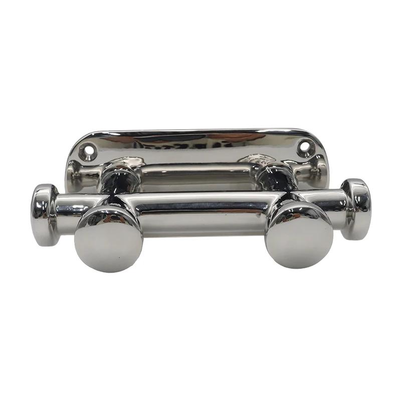 316 Stainless Steel Double Cross Boat Bollard Cleat Durable Marine Hardware Boat Accessories Mooring Column Cable Pile Mooring Pile