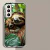 Cute Sloth Phone Case For Samsung A16 A26 A36 A56 A17 A15 A25 A35 A55 A14 A24 A34 A54 A04S A05S Galaxy Note 20 10 9 8 A9 A8 A7 A