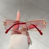 Comfortable Durable High Quality Retro High End Stylish Alloy Metal Square Shaped Female Male Women Sun Glasses