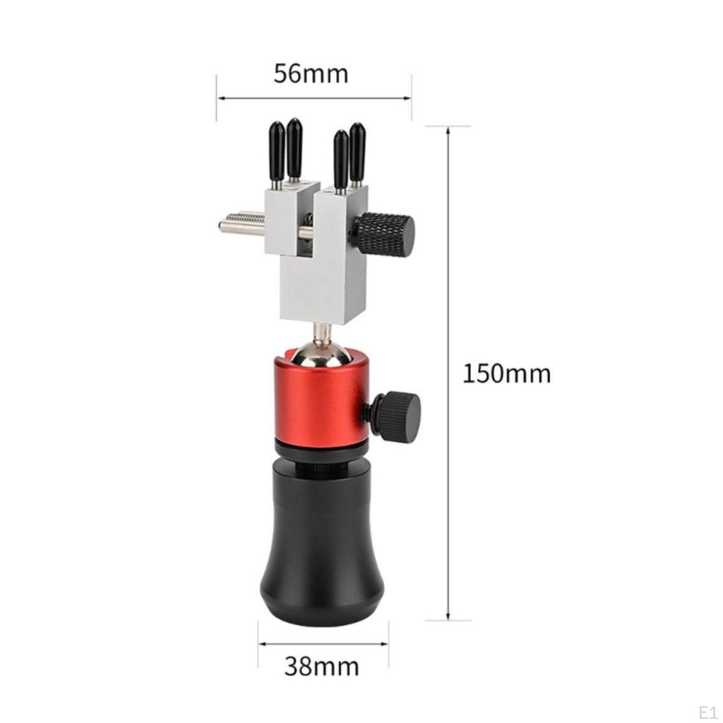 Handheld Universal Vise 90° Tilt Function Degree Rotating Hobby Clamp Stable Clamping Miniature