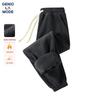 GENIOLAMODE Men's Fleece-Lined Winter Jogger Pants