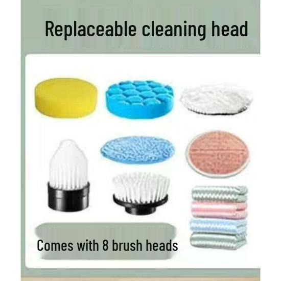 Зеленый Электрический Выдвижной Беспроводной Робот для Мытья Окон и Потолков