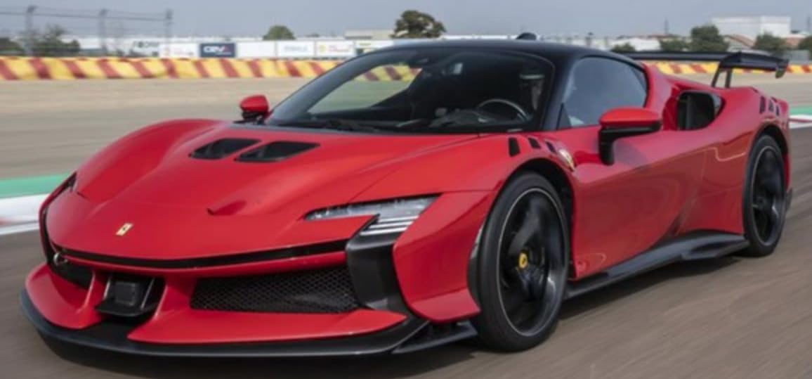 

1/18 Scale Ferrari Model Car 2024 Ferrari SF90XX Red BBURAGO FERRARI SF90XX STRADALE 2024 Burago Limited Edition