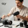 High Speed Brushless Air Duster Electric with Motor for PC Keyboard Cleaning, Portable Rechargeable Turbo Fan Powerful Industrial Blower 12V