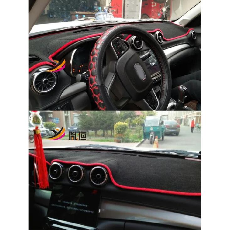 For Chery Cowin V3 2016- Dashmat Dashboard Cover Trument Panel Sunscreen Ulation Protective Anti-Dirt Pad Ornaments