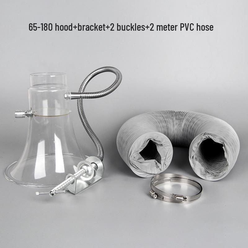 Konektor ústí digestoře pro odsávání pájecích výparů - Dostupné ve velikostech 2,5, 3 a 4 palce