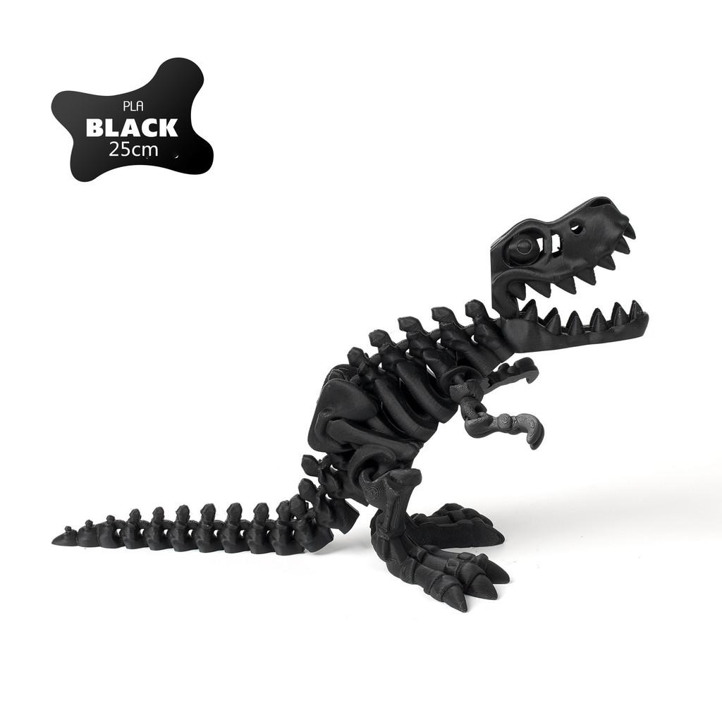 Creative 3D Printing of Tyrannosaurus Rex Ornaments Deformed Skeleton Toys Gear Balls Stress Reducing Crafts Home Car Decoration Gifts