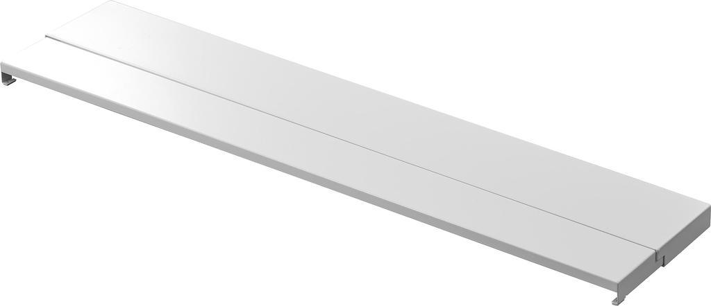 Yamazaki Tower Extendable Stovetop Vent 75cm W79 x x Tower Stovetop Disassembles for Easy Product Number 4564 Cover, Deep, White, Approx. D10-16.5