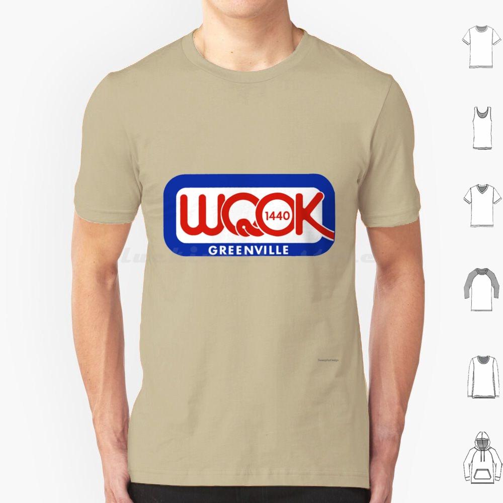 Wqok Radio T Shirt 6xl Cotton Cool Tee Greenville Sc Radio Russ Cassell S
