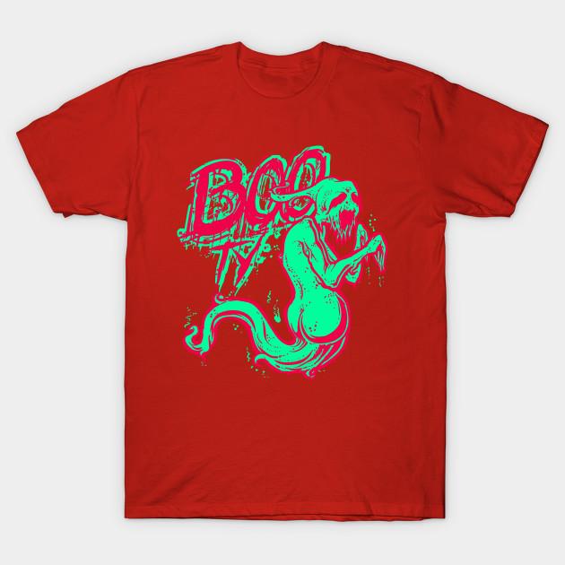 Unisex Fashion TShirt Boo Ty Print 