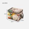 Cute Waterproof Storage Bag for Toys & Books - Large Capacity, Transparent & Durable