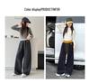 Girls' 2025 Fleece Wide-Leg Sweatpants - Fashionable, Thick, Casual Sports Pants for Autumn and Winter